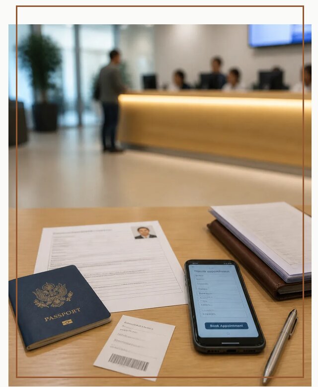Запись в визовый центр в Ессентуках для подачи документов
